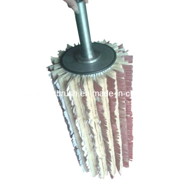 Escova de arame de mistura de cânhamo de sisal para máquina de lixar (YY-113)